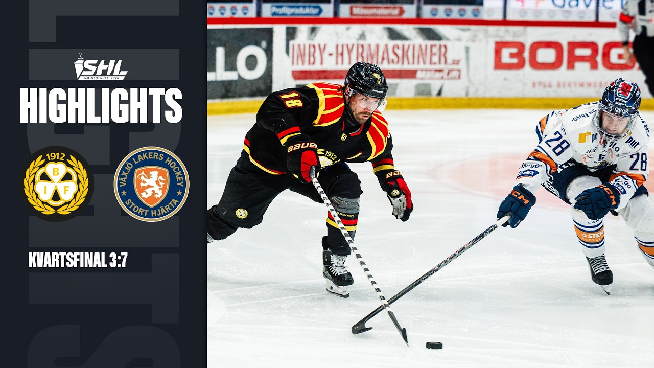 Bryn&auml;s vs V&auml;xj&ouml; | 28 mars 2026 | Highlights