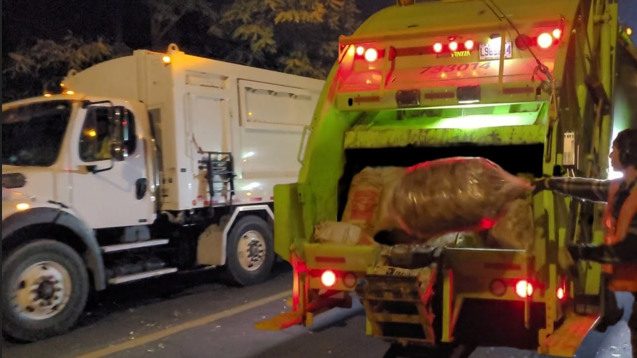 Brand New CNG Mack Cabover Chagnon Matrec/GFL Garbage Truck