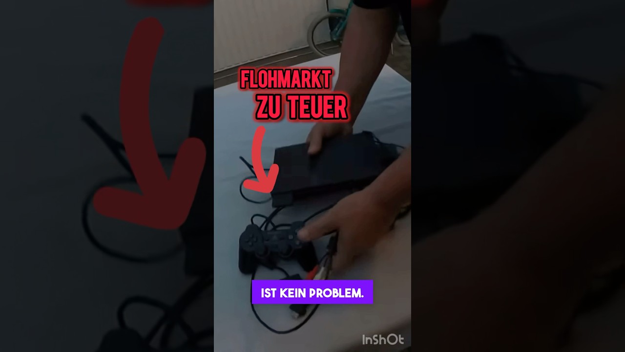 Flohmarkt zu teuer! PlayStation 2 Konsole Reselling #flohmarkt #reseller #playstation #retrogaming