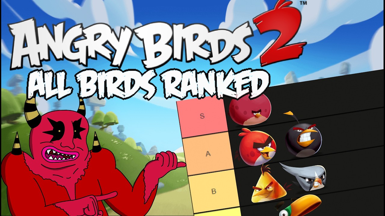 Angry Birds 2 Tier List (early 2026) - DeMontropolis
