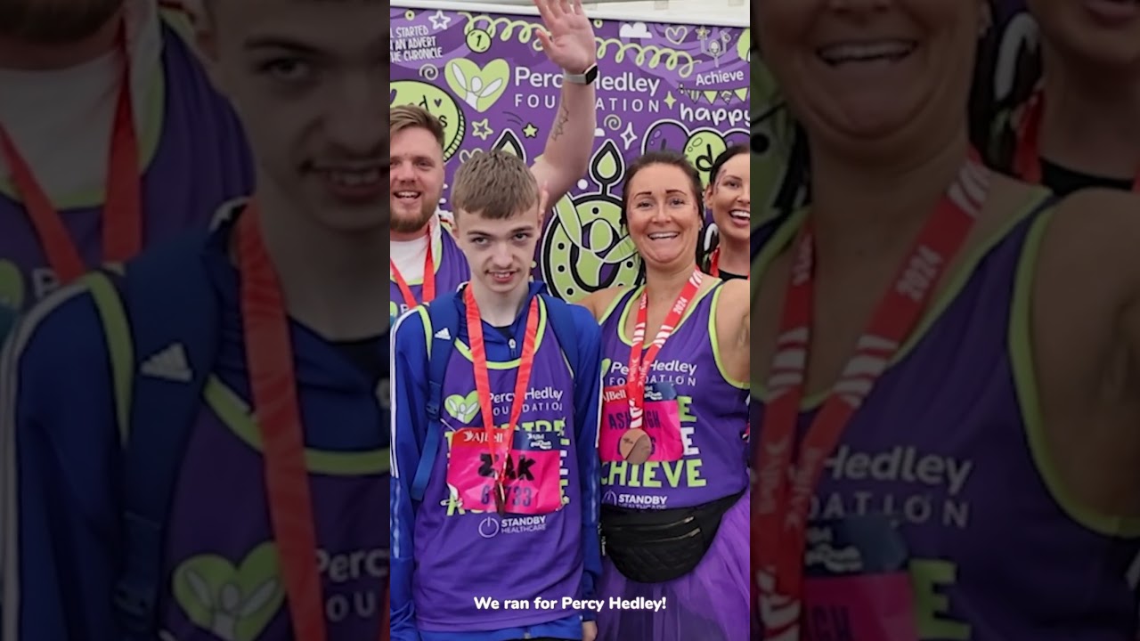 Running the Great North Run 2024 🏃🥇 | #TeamPercyHedley #gnr #GreatNorthRun #running