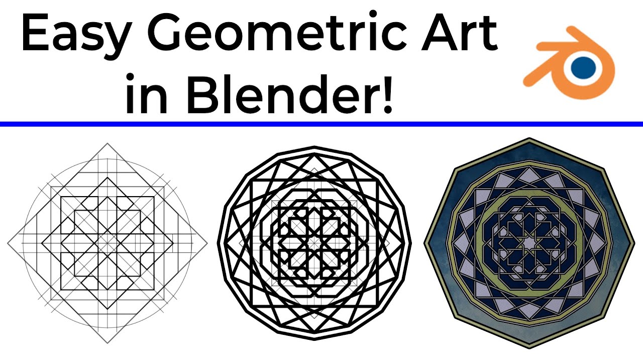 Blender Geometry Made Simple: Using Grease Pencil for Intricate Art