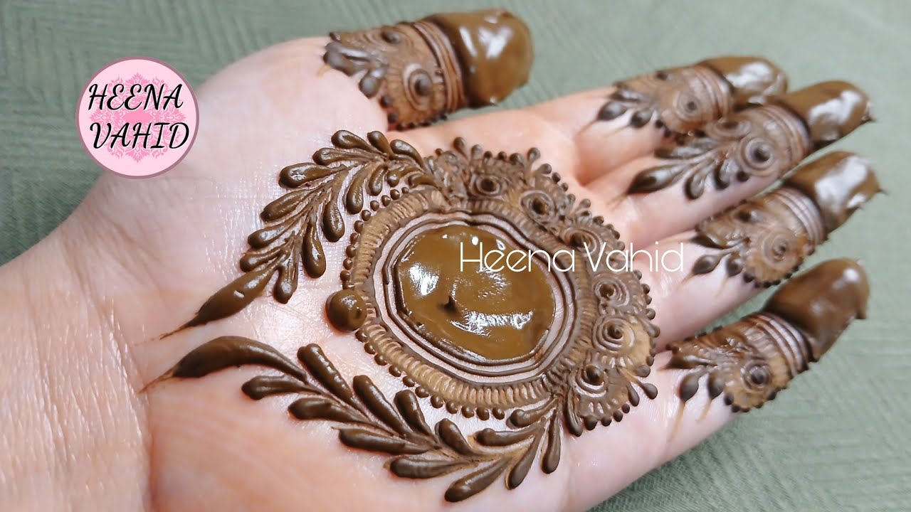 *Специальный дизайн мехенди для рук на Рамадан* #26 - 2026 #heenavahid #mehndi