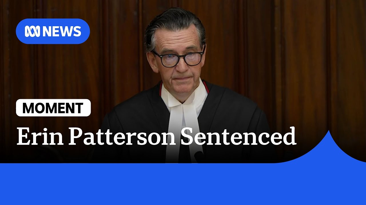 Moment mushroom murderer Erin Patterson is sentenced to life in prison | ABC NEWS