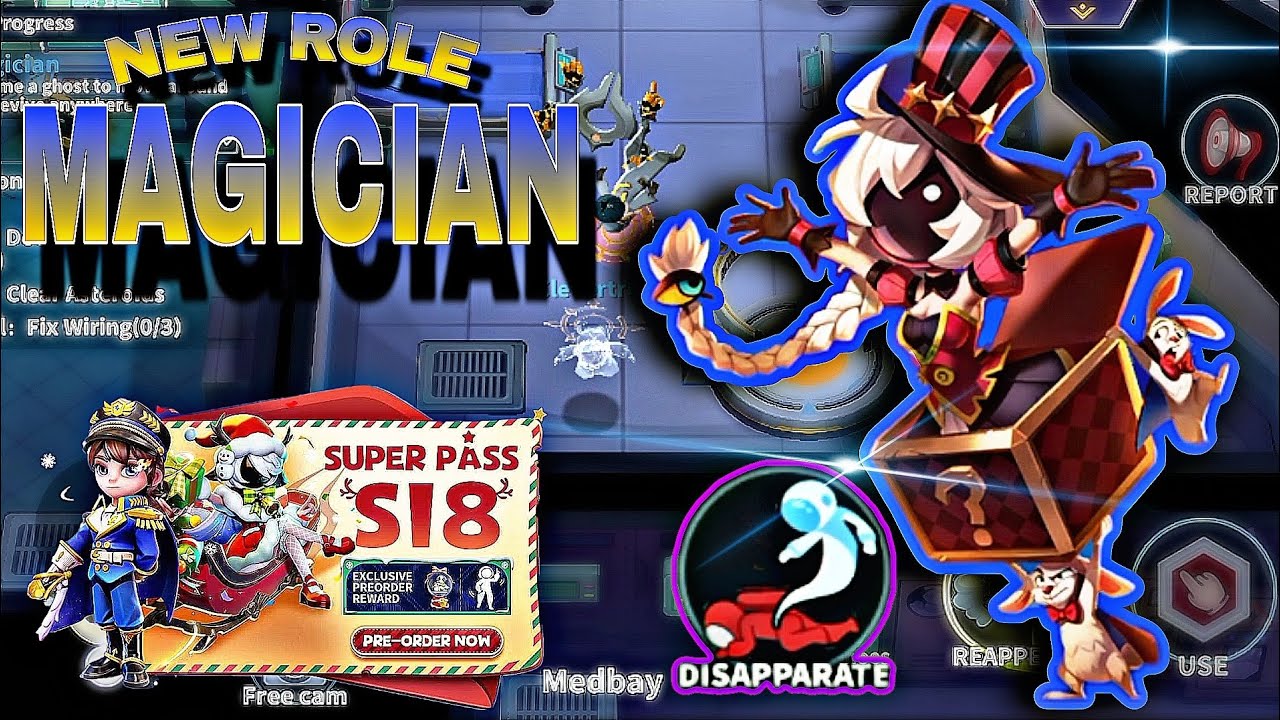 SUPER SUS MAGICIAN | NEW ROLE | NEW SUPER PASS S18