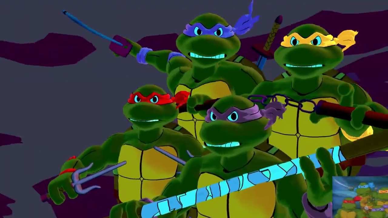 Teenage Mutant Ninja Turtles 1987 Intro CGI Recreation
