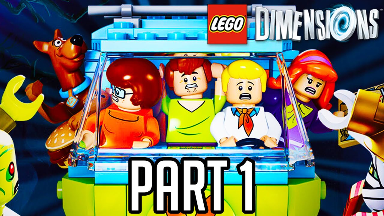 LEGO Dimensions Scooby Doo Gameplay Part 1 - Level + Team Pack Walkthrough!! (PS4/XB1 1080p HD)