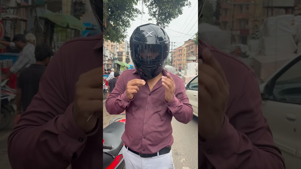 Axor Smoke visor looks 🙏👍😝#short #axor #helmet #viralvideo