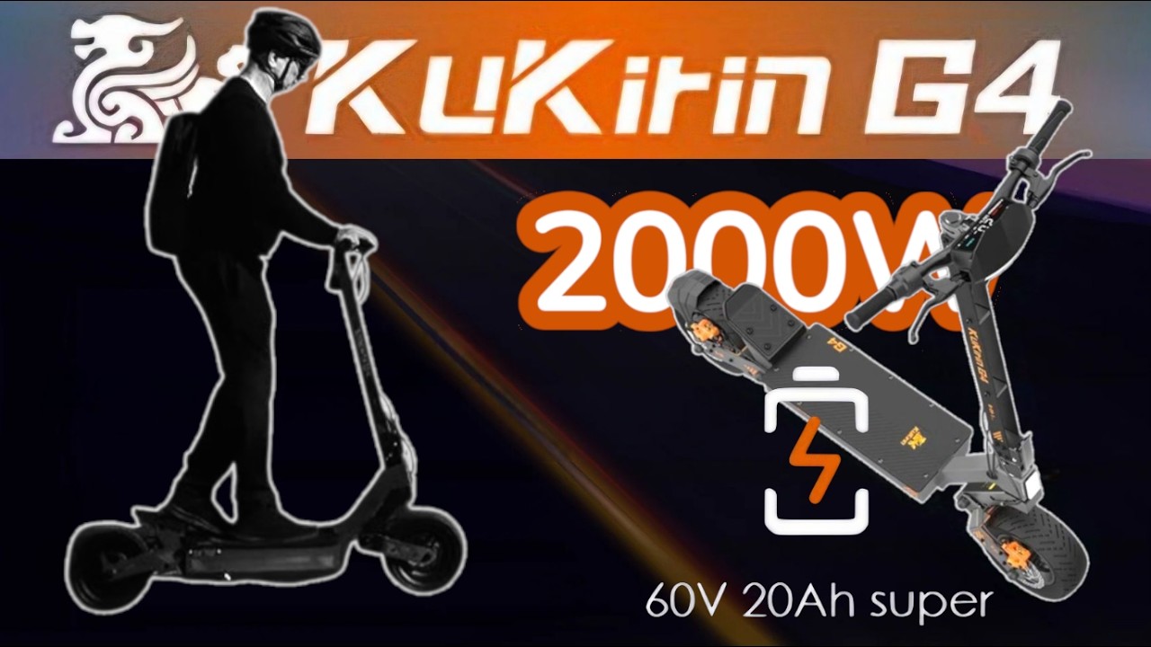 Recenzja hulajnogi Kukirin G4 model 2026 ogromna moc 2000W koła 11