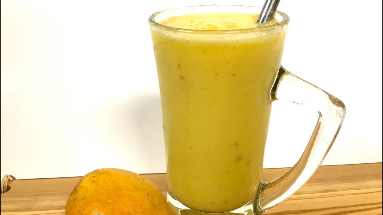 Plant Based Vegan Mango Lassi