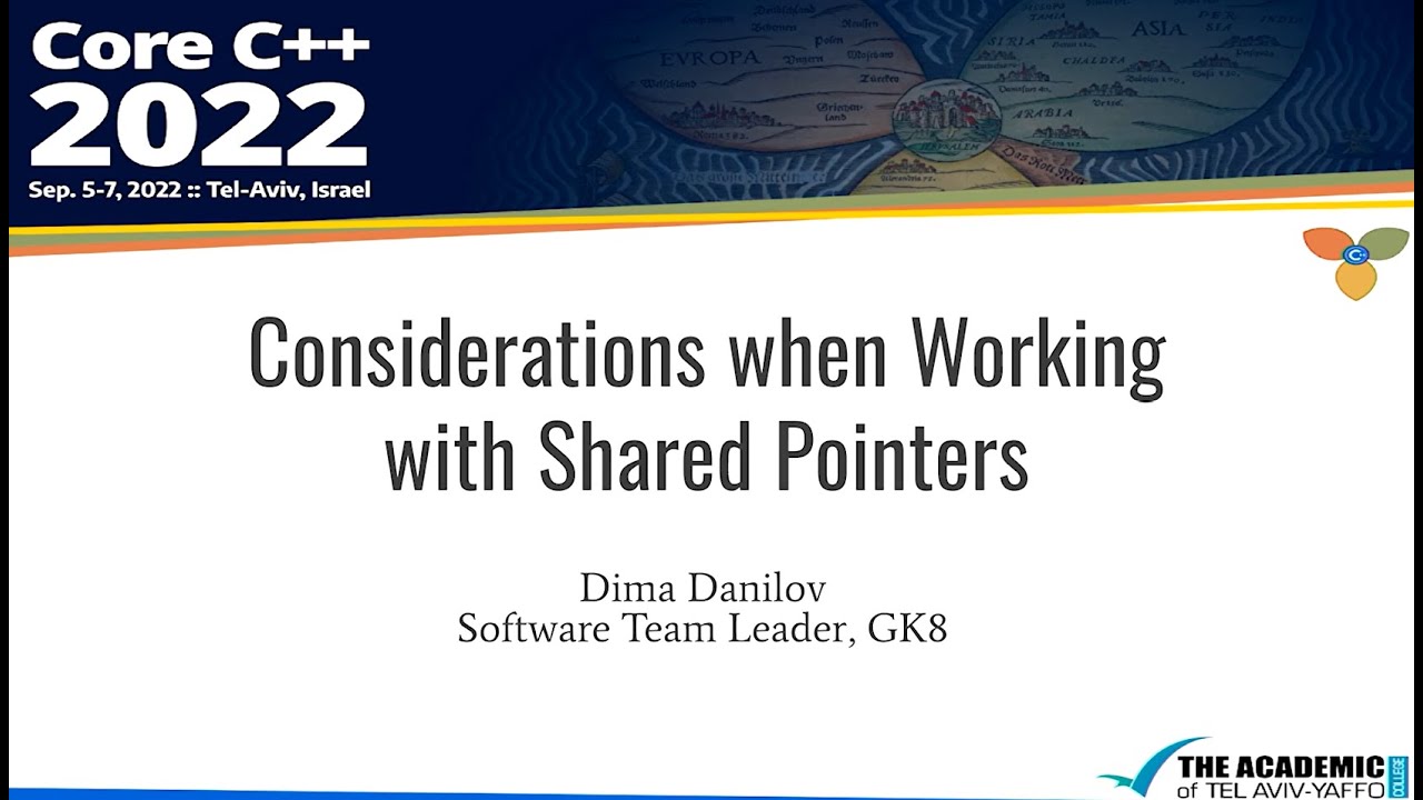 Considerations when Working with Shared Pointers