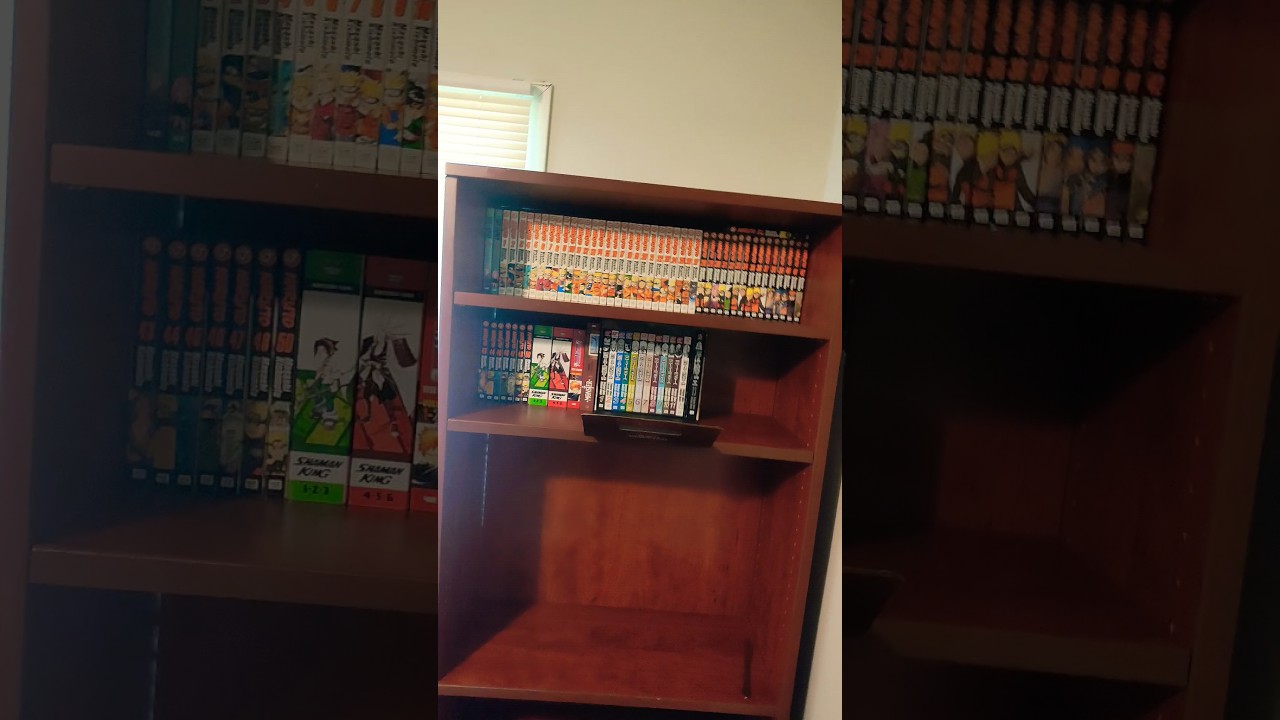 Reorganizing My Manga Collection on a Brand New Bookshelf!