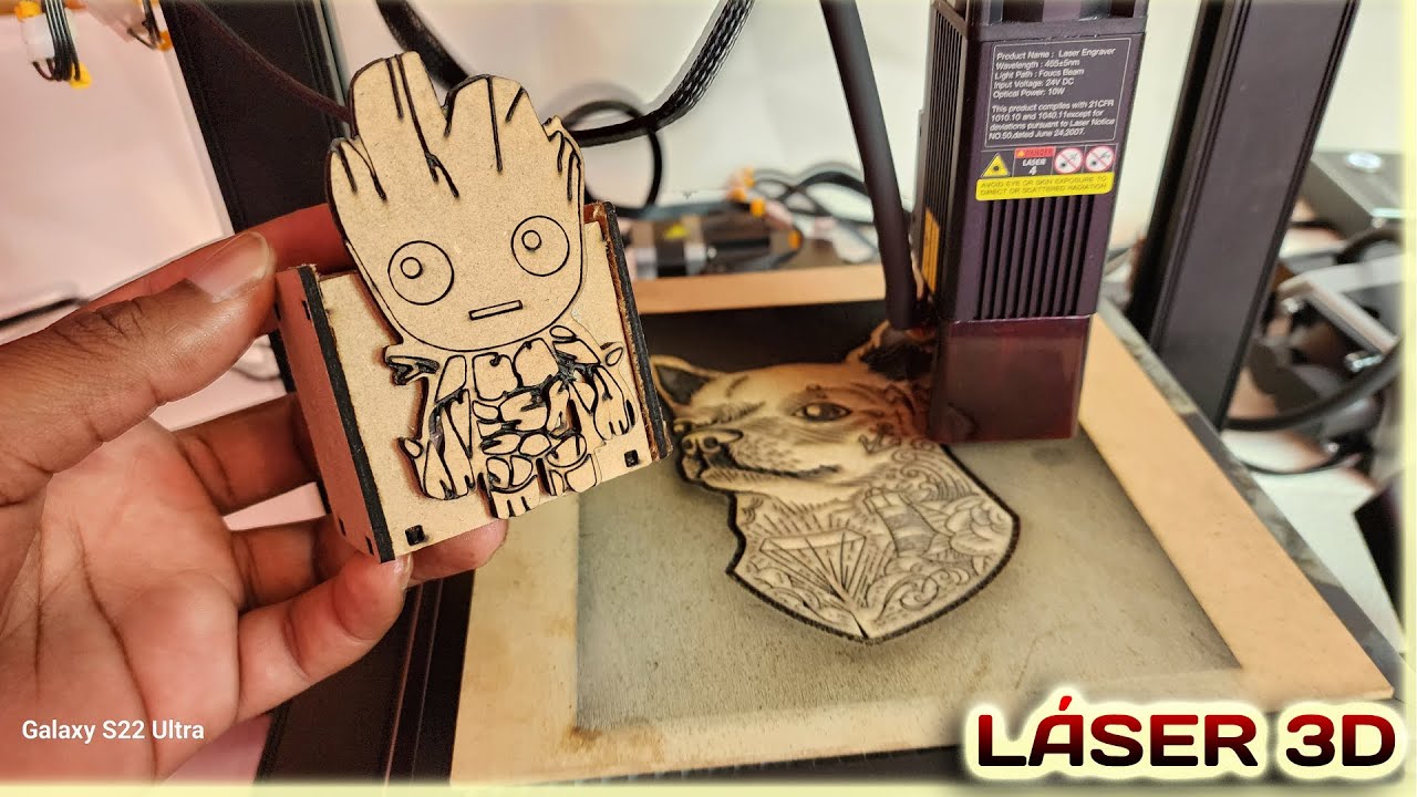 Nueva Impresora 3D Con Laser De Creality | Cortes y Grabado | falcón 10w