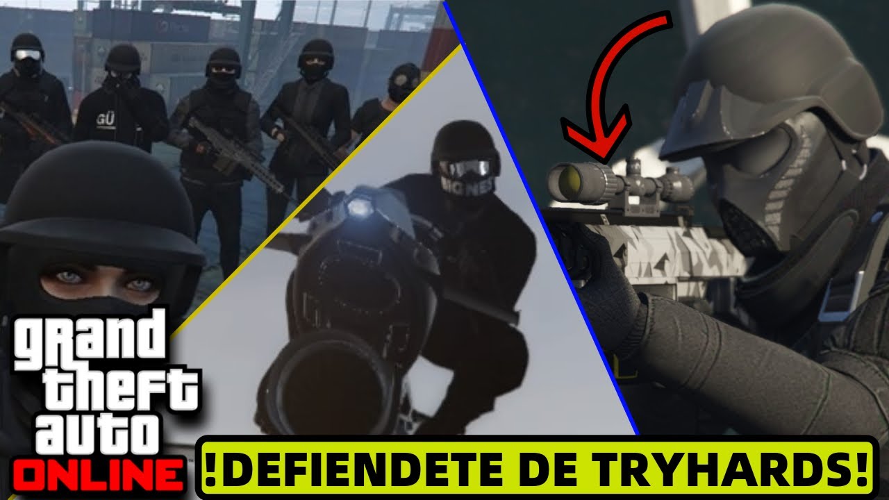GTA ONLINE 2020| COMO DEFENDERTE DE LOS TRYHARDS💀