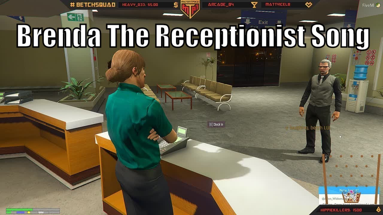 MiltonTPike1 Brenda The Receptionist Song