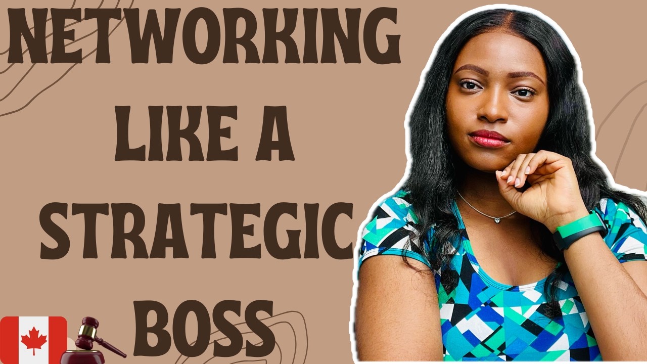 STRATEGIC NETWORKING Power for CANADIAN LAWYERS | Articling | NCA | ITL Job Guarantee Tips 🇨🇦 👩🏽‍⚖️