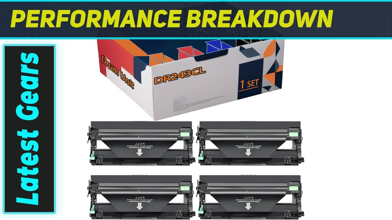 PPMUE DR243CL Drum Unit: Ultimate Efficiency for Brother Printers!
