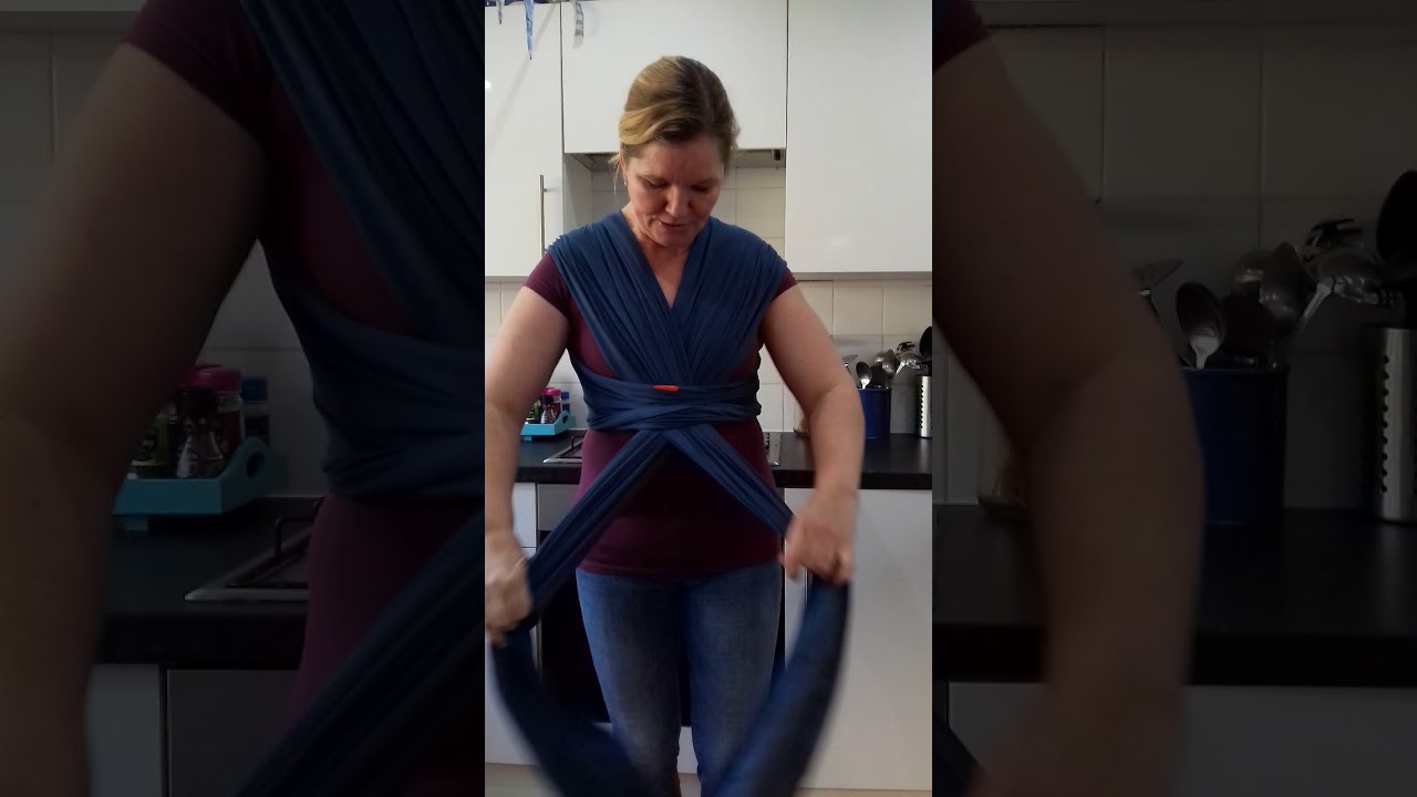 How to use a Stretchy Baby Wrap (Hana Baby)
