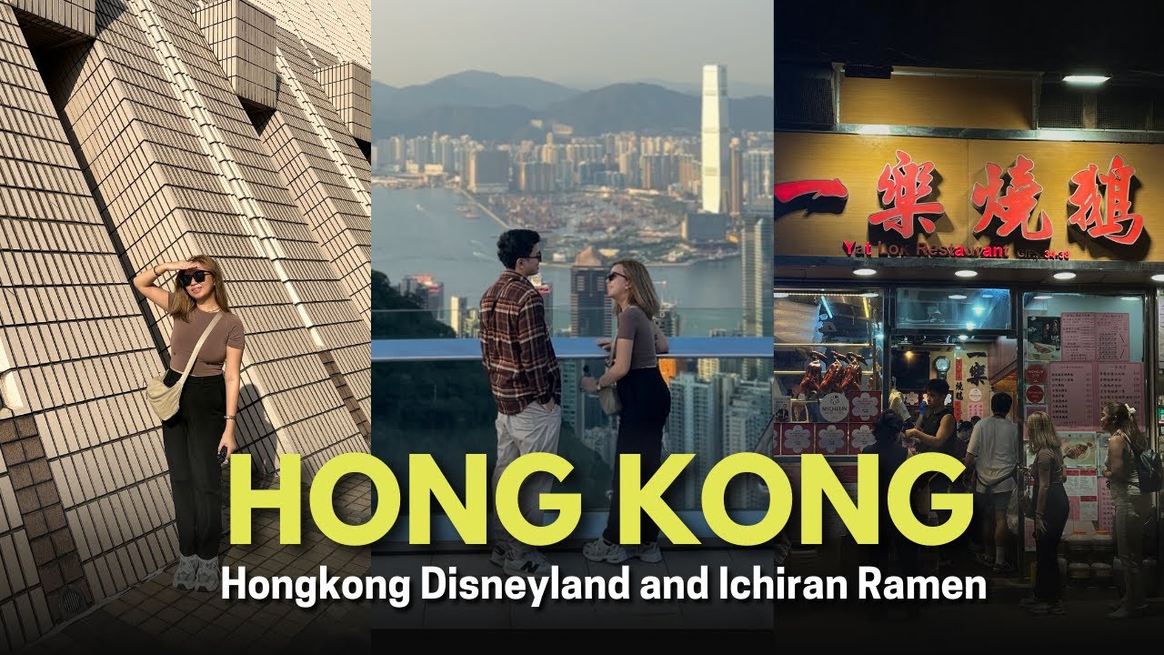 Hong Kong Vlog Day 1 (Immigration, Hong Kong Arrival, Peak Tram) | Our First International Travel