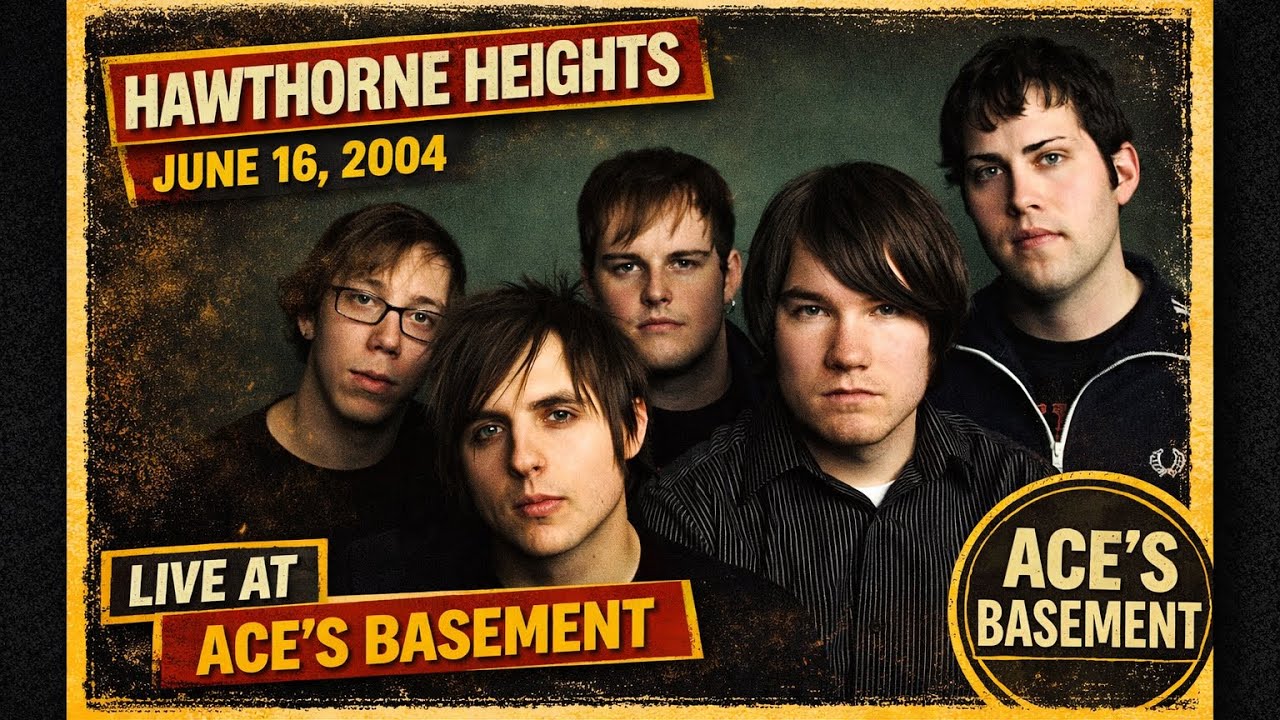 HAWTHORNE HEIGHTS Live at Ace's Basement Full Set  June 16, 2004