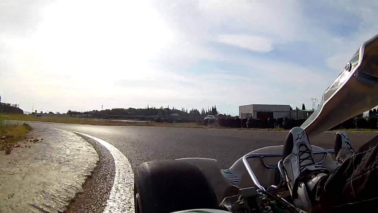 Rodage rotax max piste beaucaire