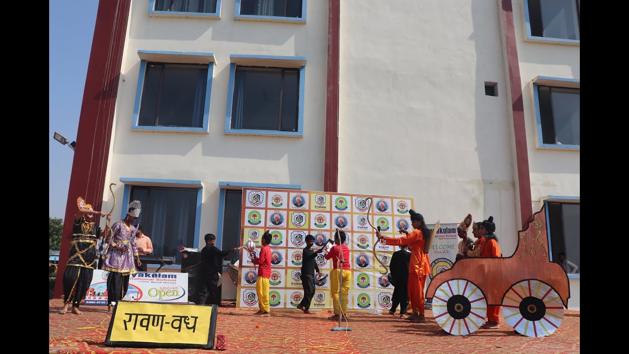 Ravana Vadh by Shree Ramchandra Short Skit Act on Dussehra 2023.