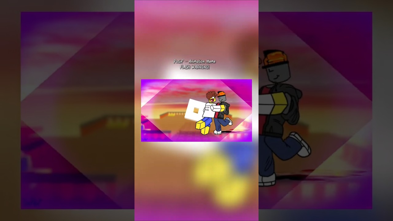 Posin&rsquo; | Animation Meme - Buildershed , ROBLOX [ Shorts Ver. ]