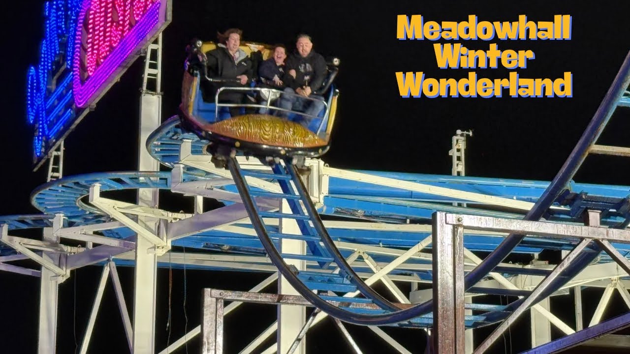 Magical Wonderland Funfair at Meadowhall | We Get Back On Spinning Coaster!
