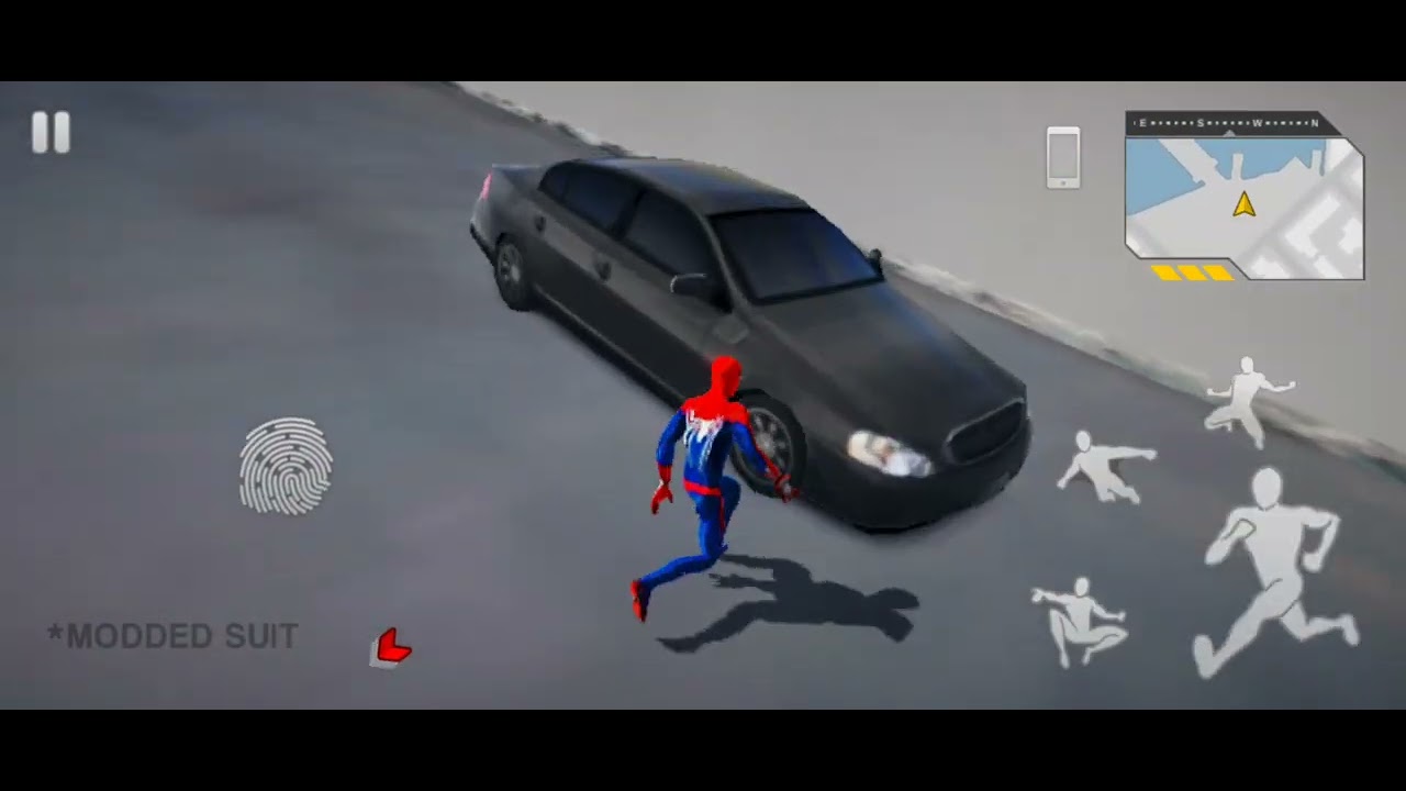Modded suits on spider fuser mobile