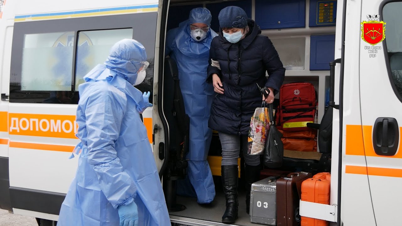 У Білій Церкві навчання - госпіталізація хворого з підозрою на коронавірус