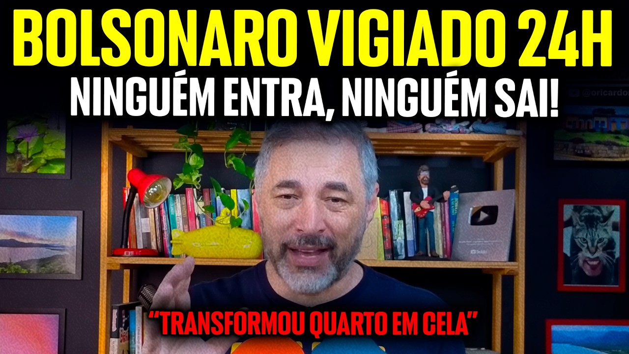 MORAES NÃO DÁ TRÉGUA: TRANSFORMA QUARTO DE BOLSONARO EM CELA E PROIBIÇÃO TOTAL DE CELULARES!