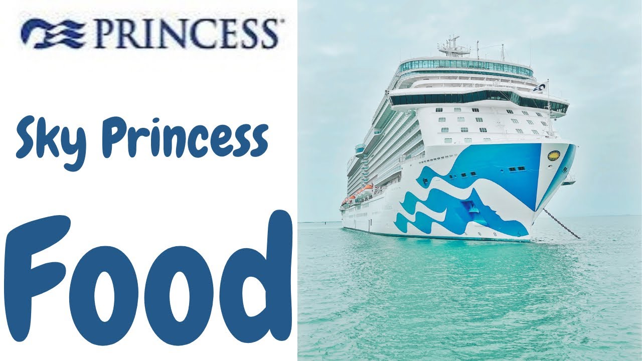 🍽️ What I Ate on Sky Princess | Cruise Food Tour | Princess Cruises Dining Experience