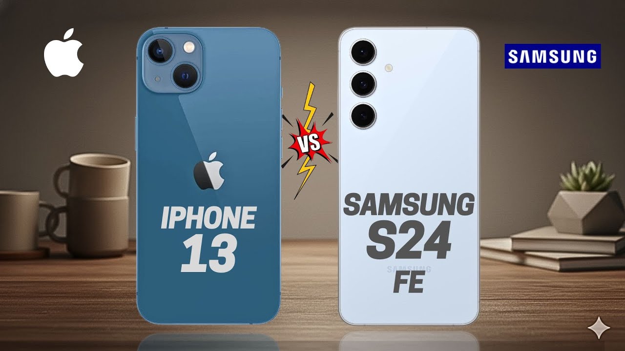 Iphone 13 vs Samsung S24 FE  Full comparison ⚡Which one is Best