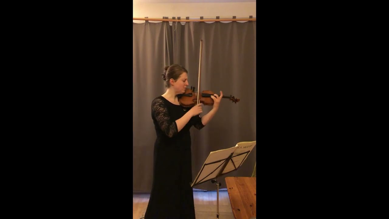 Probespiel DSO 2. Violine tutti Mozart A-Dur mit Klavierbegleitung, 1. Satz + Kadenz, Don Juan