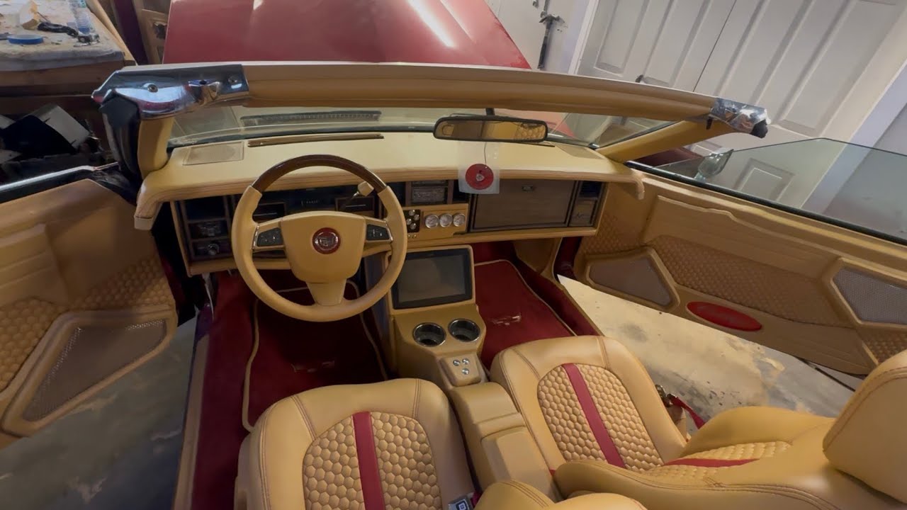 Kandy Red drop slab new top an interior done , ready to go home 