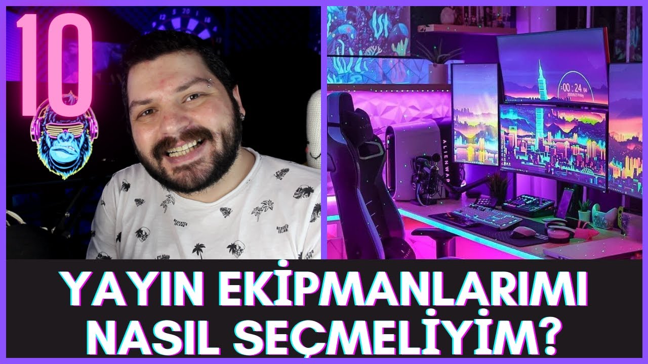 10 MADDEDE YAYIN EKİPMAN ÖNERİSİ | YAYIN EKİPMANLARIMI NASIL SEÇMELİYİM?