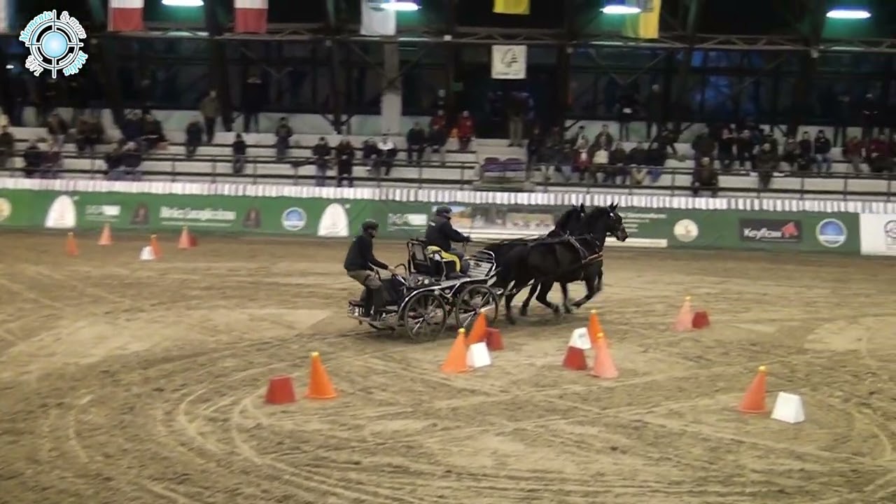 Fekete Gy&ouml;rgy II. fordul&oacute;, fedeles fogathajt&aacute;s |  Indoor Obstacle Driving Dec 2025