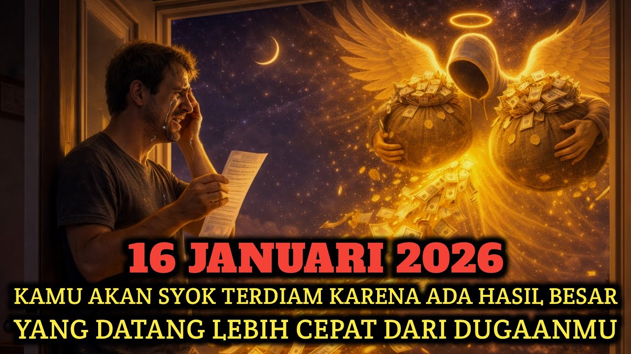 JIWA TERPILIH ✨ JUMAT 16JANUARI 2026 KEKAYAANMU MULAI MENGALIR DENGAN CARA YANG TAK BISA DITAHAN    