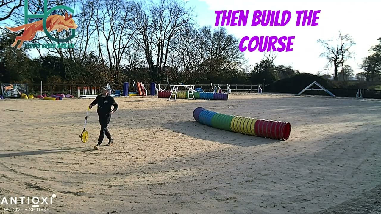 Start to finish Agility course build
