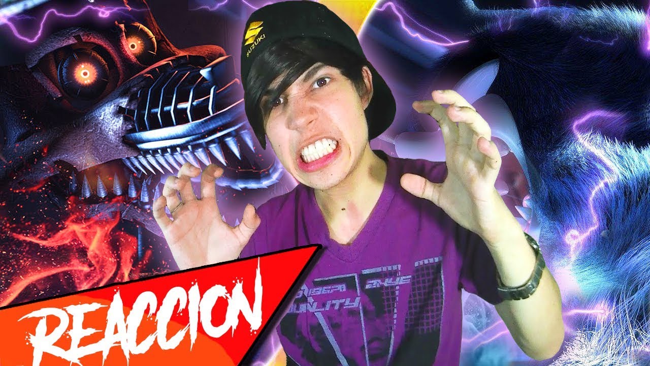 SONIC WEREHOG VS NIGHTMARE FOXY  EVIL RAP BATTLE | KRONNO & CYCLO (VÍDEO REACCIÓN)