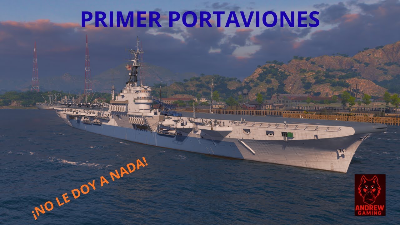 Primer Portaaviones… y fue un DESASTRE 🤣 | World of Warships