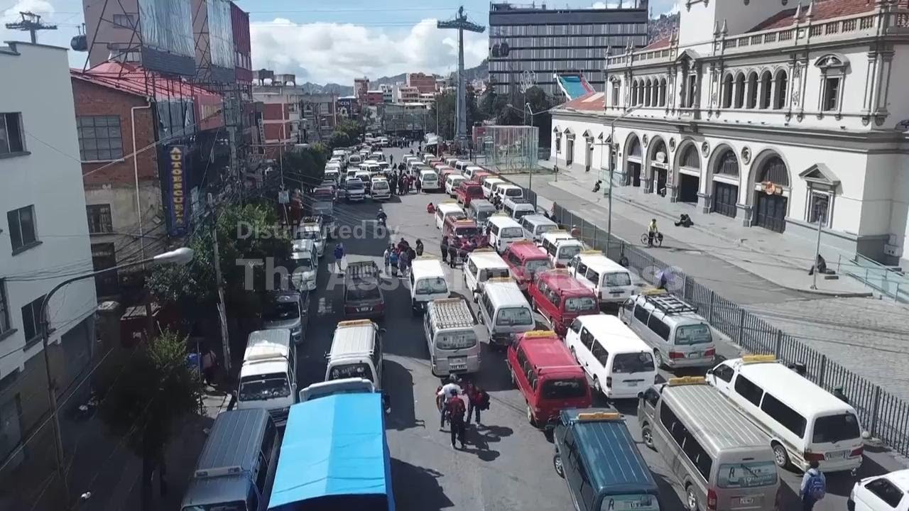 Bolivia's largest cities brought to standstill by transportation strike over fuel price hike