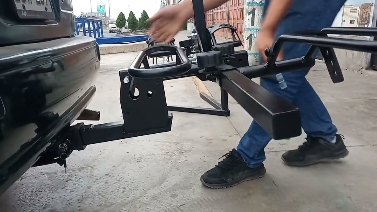 INSTALACIÓN DE PORTA BICICLETA TUPAC FLIGTH 2023 PARA 2 BICICLETAS
