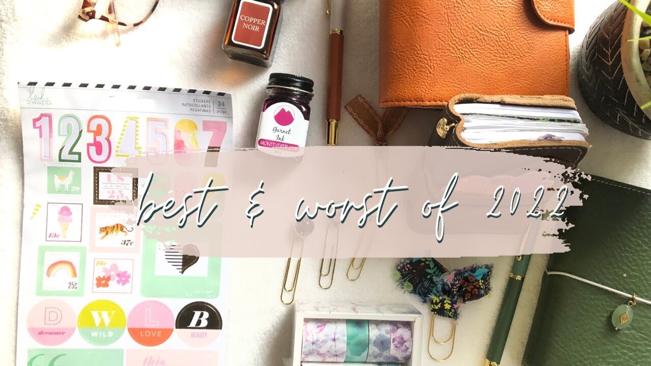 (REUPLOAD) Stationery Hits & Misses of 2022 | Pens, Planners & More oh my!