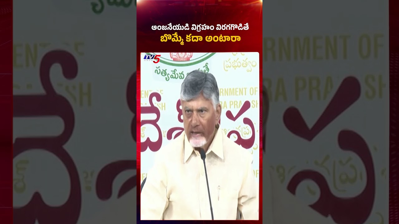 CM Chandrababu Serious Comments | YSRCP | YS Jagan | AP News | TV5 News