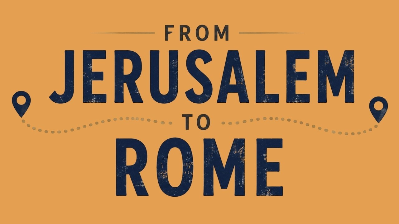 Receive the Gift. Respond to the Giver | From Jerusalem to Rome | 08.30.26