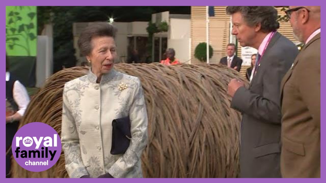 Princess Anne Thrilled to Return to RHS Flower Show