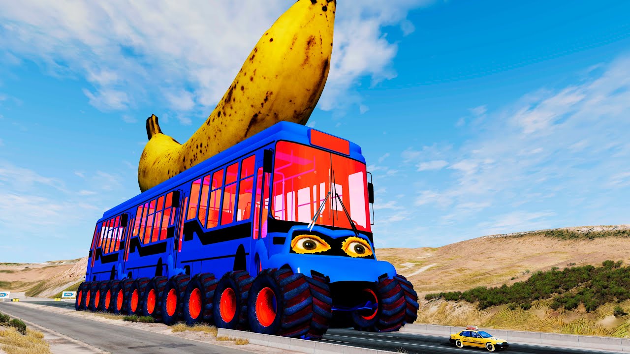 PLAY WITH EPIC ESCAPE FROM BUS TRUCK VS TAXI 342 ULTRA PRO MAX GOLD EDETITION CAR IN BEAMNG DRIVE