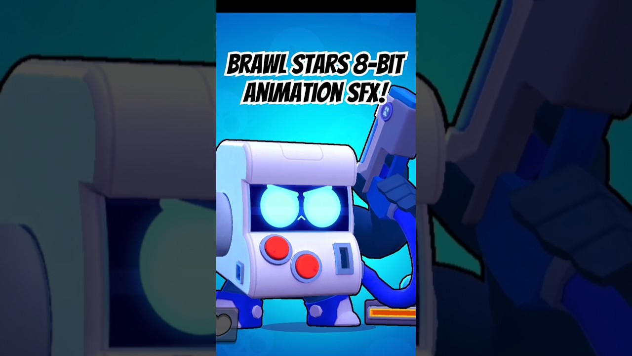 I added SFX to Brawl Stars 8-Bit's Animation! 😲🕹