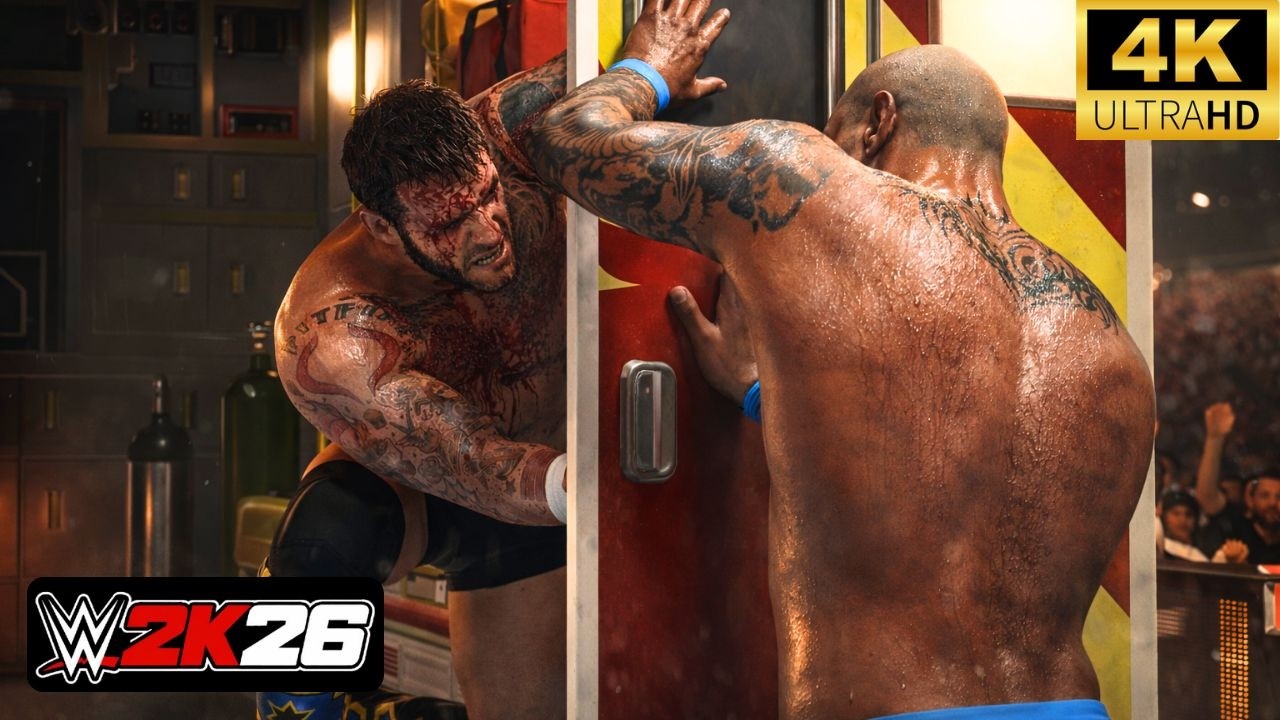 WWE 2K26 - Рэнди Ортон против Си Эм Панка в матче 